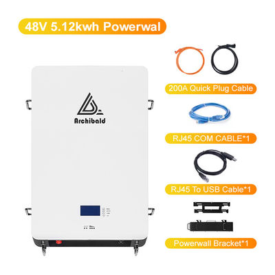 Hybridnetz Powerwall Lifepo4 Home Batterie 48V 200ah 10Kwh 51.2v 300ah Lithium-Ionen-Batterien mit WIFI