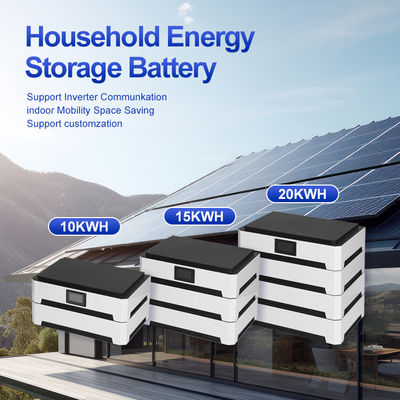 Metallgehäuse Lithium-Ionen 51.2V Solarenergie-Speichersystem 10kwh