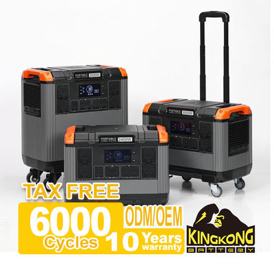 LiFePO4 Batteriekraftwerk für Camping im Freien 150W 300W 500W 1000W 2400W 3000W