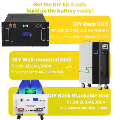 DIY 12V 24V 48V Batteriepaket LiFepo4 Batterie AKKU Zellen Lithium Eisen Phosphat 3.2V 310ah