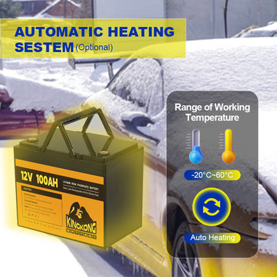 12.8V 50Ah 100Ah 200Ah 300Ah 12V Lifepo4 Batterie für Haushaltsgeräte mit BMS