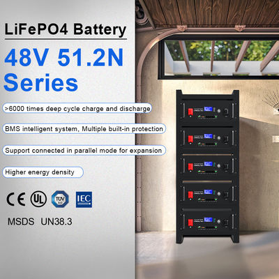 angepasste Dimension 48v Rack Mount Lithiumbatterie für Heim Rack Solarenergie Speicherlösung