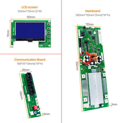 16S 48V Smart BMS für die Speicherung im Solarsystem 100A 200A LiFePO4-Batterie-Managementsystem