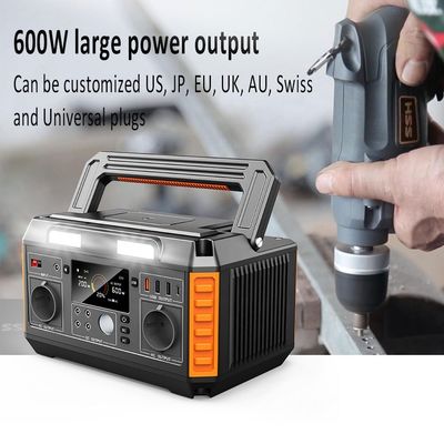 520WH Lithium-Ionen-Batterie Solar-Panel angetrieben portable Lösungen mit MPPT-Controller