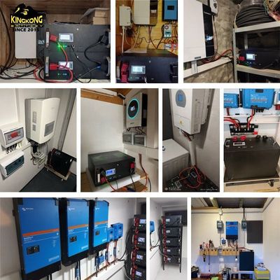 OEM 51.2V 15Kwh Solarumrichter LFP4 LiFePO4 Batteriepaket 48V 300Ah für Parallel Max 32 Parallel