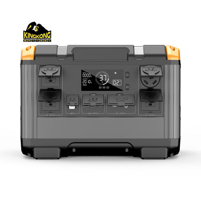 Notfall-Außenkraftwerk 2400w mit LiFePO4-Batterietypen und schneller Ladezeit