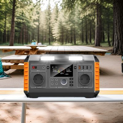 Anpassbares 700W-Solar-Portable Power Station mit Lithium-Ionen-Batterie und 520WH-Ausgang