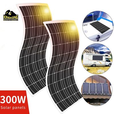 OEM Flexible Solarpanel 200W Panelgrößen 1590x710x2mm 100W 210W 310W 410W 525W