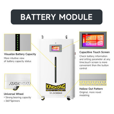 5Kwh 10Kwh 15Kwh 20Kwh Lifepo4 48V Lithiumbatterie 48V Volt 100Ah 200Ah 300Ah 400Ah Lifepo4 Batteriepaket für das Solarsystem