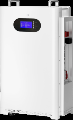 51,2V 300Ah Wand-LiFePO4-Batterie-Solar-Speichersystem, 15 kWh, 10 Jahre Garantie, APP-Überwachung, 8000+ Zyklen, CE/RoHS