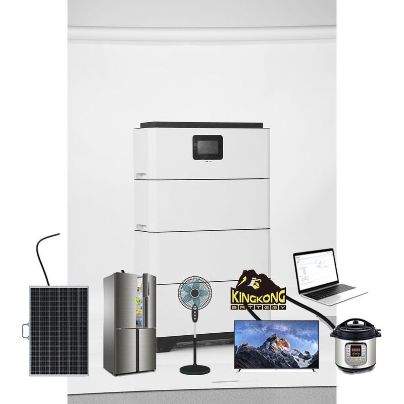 Split HV Stapelbatterie 15kWh 20kWh 30kWh Für Solarenergie-Speichersystem 51.2v 100ah
