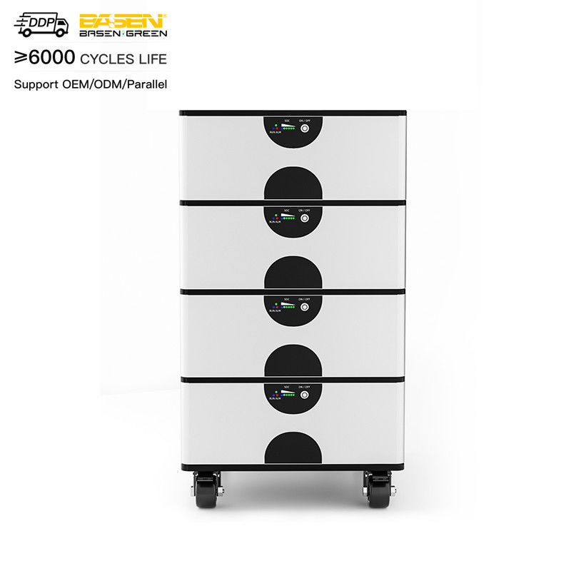 Lange Lebensdauer 51.2V 100ah Lifepo4 Batterie für OEM Stackbare Energiespeichersysteme