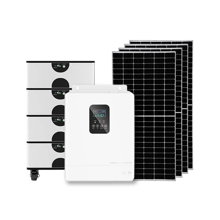Komplettes Off-Grid 10kw-Solarsystem mit CE-Zertifikat und kostenlosem Installationsservice