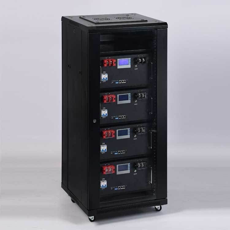 Rackmontiertes Solarsystem mit besten Lithium-Batterien 20kwh