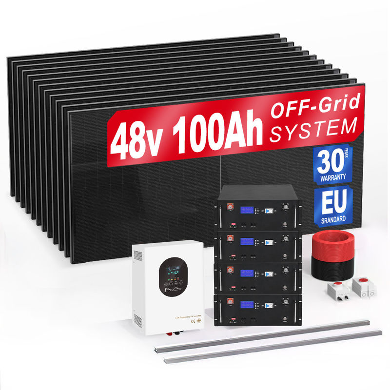 Off-Grid-Solar-Energie-Speichersystem Lfp Lifepo4 Batterie-Strom-Wand-Systeme Sonne-Lithium-Ionen-Batterien-Paket 5Kw 10Kw 20Kw Unternehmen