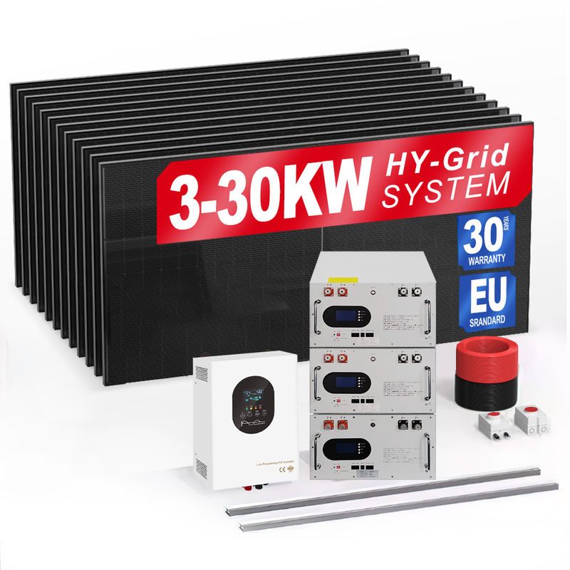 Solarhaus Speicher Energie-Strom-Systeme Häuser Set für das Haus 6000 Deep Cycle Lipo4 Batterie-Pack für elektrische Energie Speicherhaus