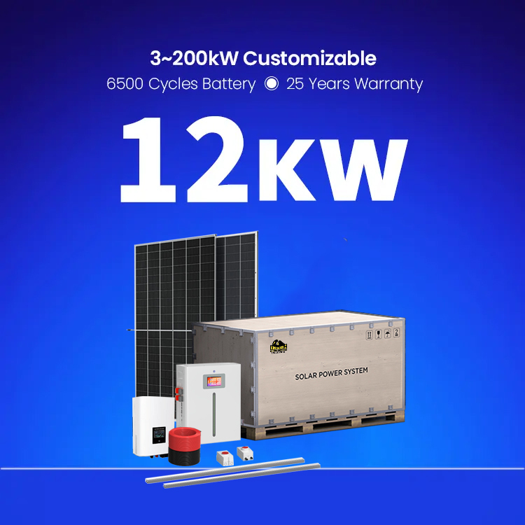 On-Grid Off-Grid Hybrid 5kw/10kw Solarstromanlage Haus Solarmodul-Kit Monokristalline Silizium-Polykristalline Silizium-Module