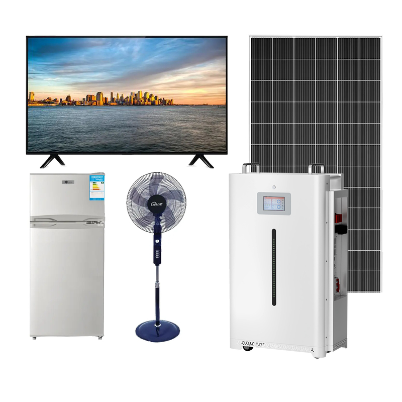 Off-Grid-Solarstrom-System 1000W 110V 220V Lifepo4 Batterie-Kraftwerk