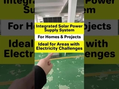 Dies ist ein komplettes Solarstromversorgungssystem und anpassbar, geeignet für Haus- und Projektnutzung.