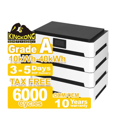 Metallgehäuse Lithium-Ionen 51.2V Solarenergie-Speichersystem 10kwh