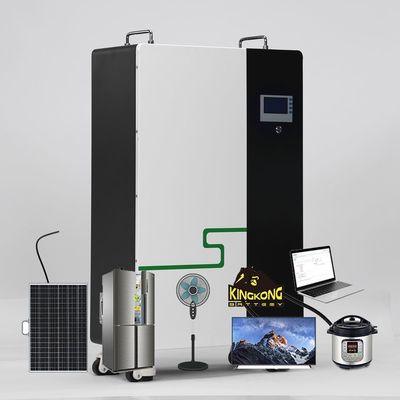 6000 Mal Zykluslebensdauer Strom Wandmontage Lithiumbatterie 51.2V 10Kwh Für Solarenergiesystem