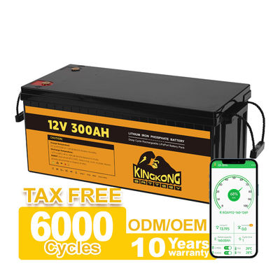 24V 12V Lithium-Ionen-Batteriepaket 12,8V 100Ah 200Ah 300Ah für Solaranwendungen