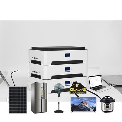 51.2V 100Ah 200Ah 300Ah LiFePO4 Batterie 5Kwh 10Kwh 15Kwh Stackbar für die Solarspeicherung