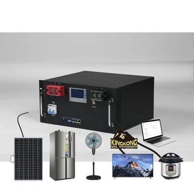 48V 51.2V 120AH LiFePO4 Akku 48V Server Rack Mount LiFePO4 Batteriepack mit Smart BMS