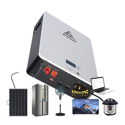 Elektrische Stromversorgungssysteme 48V 200Ah Lithium-Ionen-Batterie 10Kwh LiFePo4-Batterien zur Speicherung von Solarenergie