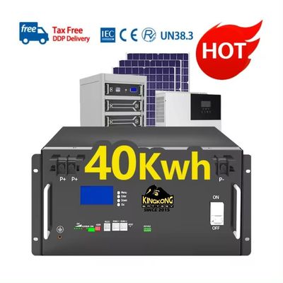 48V 15kw Lithium Lifepo4 Batterie 300Ah LFP 51.2V 15kwh Batterie-Rack für Haushalts-Solarsystem