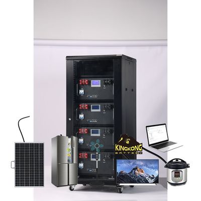 Rack montiert 51.2V 120Ah 6Kwh 48V LiFePO4 Solarumrichter Energiespeicher Batteriesystem