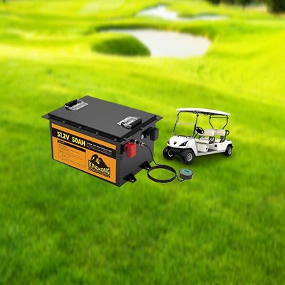 51.2V 105Ah Golfkarren Batterie Auto Lifepo4 Wiederaufladbares Paket mit OEM/ODM-Service