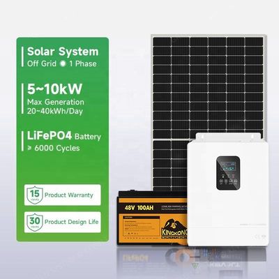 110V/220V/230V Ausgangsspannung Ein- und Ausschaltnetz Solarenergiesystem für Heimpaneel