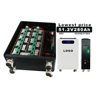 24V 48V 230AH 280AH 16s DIY Batteriebox für maßgeschneiderte OEM Box 15kwh Lifepo4 Batterie
