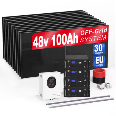 Off-Grid-Solar-Energie-Speichersystem Lfp Lifepo4 Batterie-Strom-Wand-Systeme Sonne-Lithium-Ionen-Batterien-Paket 5Kw 10Kw 20Kw Unternehmen